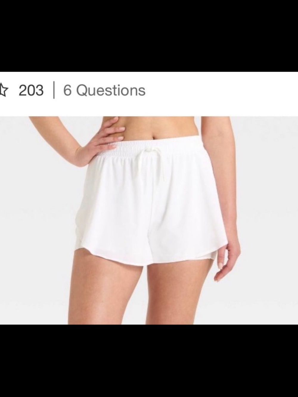 Women’s woven high rise flutter shorts 

Woven shorts 

Size 2XL 

3” inseam